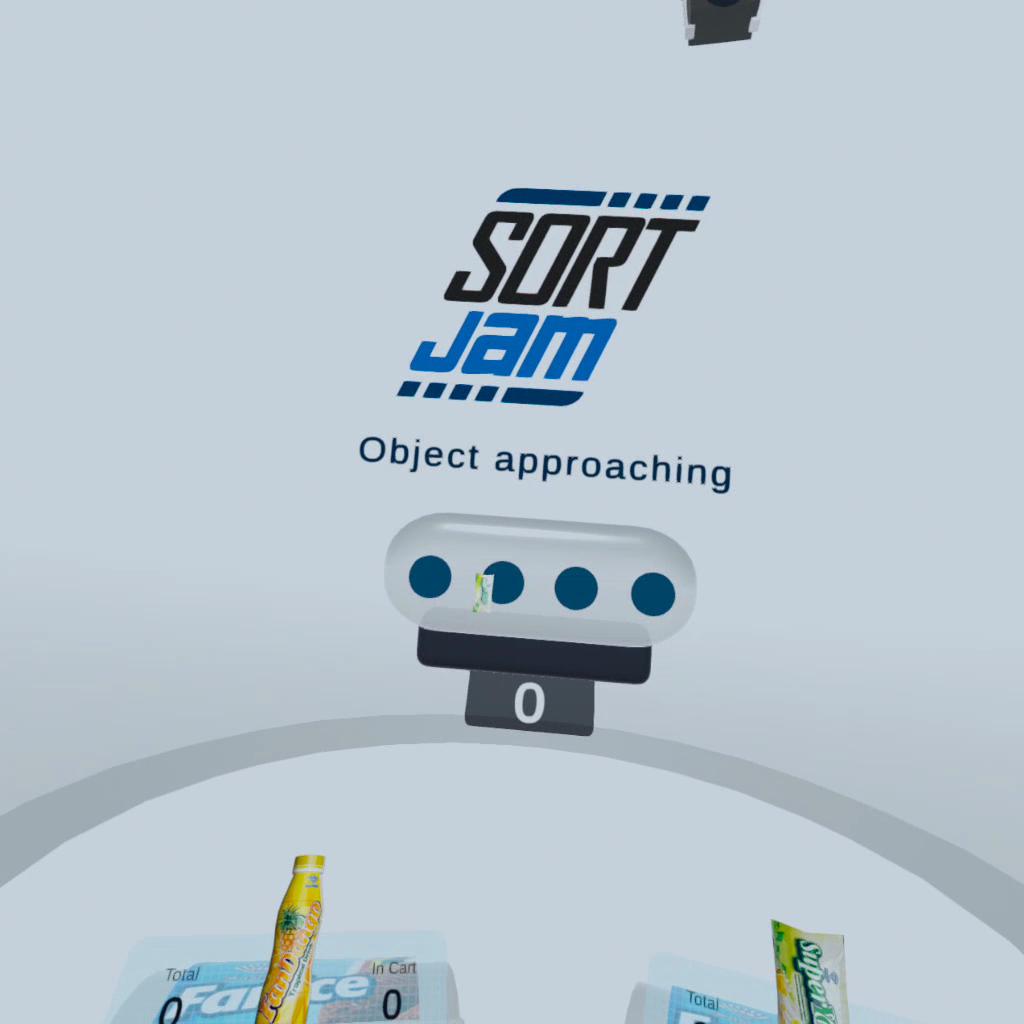 SortJam VR puzzle game
